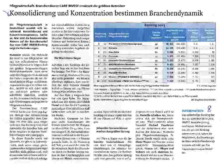 Vorschauseite 1: Konsolidierung und Konzentration bestimmen Branchendynamik