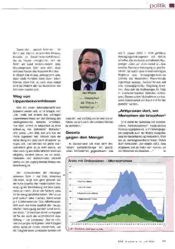 Vorschauseite 2: Land ohne Medizin?