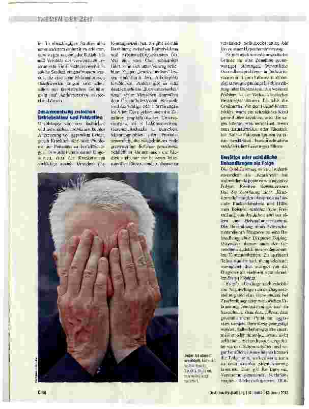 Vorschauseite 2: Gesundes Leiden -die „Z-Diagnosen