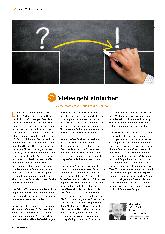 Vorschauseite 1: Vieles geht einfacher. Gemeinsam passgenaue Lösungen finden.