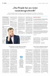 Vorschauseite 1: "Das Projekt hat uns weiter zusammengeschweißt."