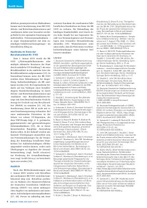 Vorschauseite 2: Bewährtes und Neues für den arbeitsmedizinischen Berufsalltag