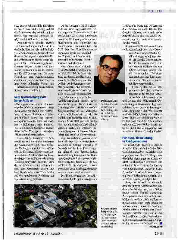 Vorschauseite 2: Vorbildliche Weiterbildung