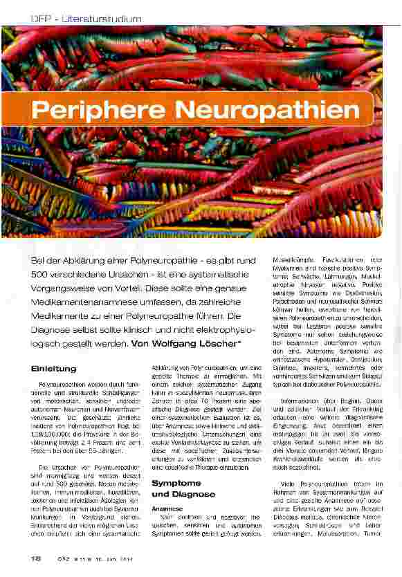 Vorschauseite 1: Peripherie Neuropathien