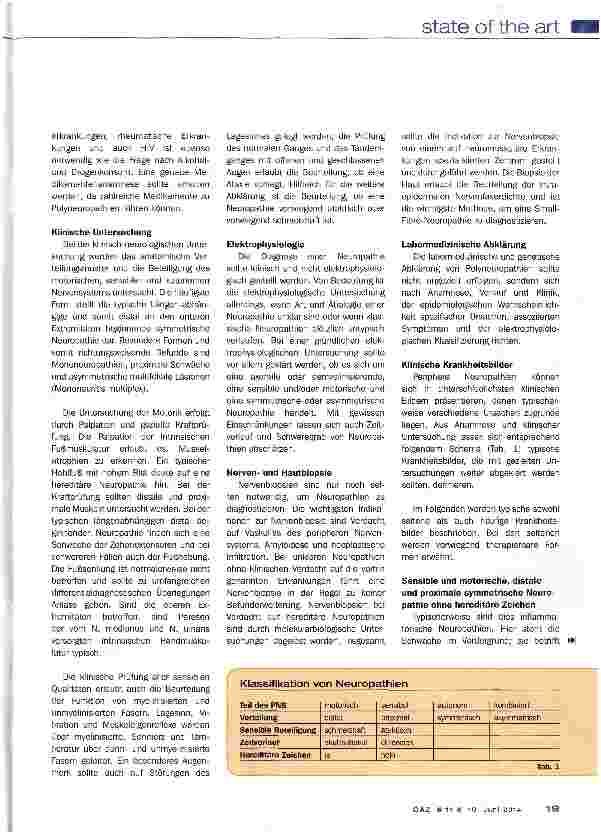 Vorschauseite 2: Peripherie Neuropathien