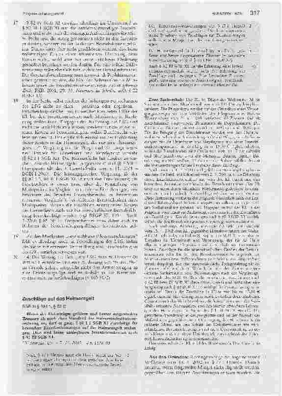 Vorschauseite 1: Zuschläge auf das Heimentgelt