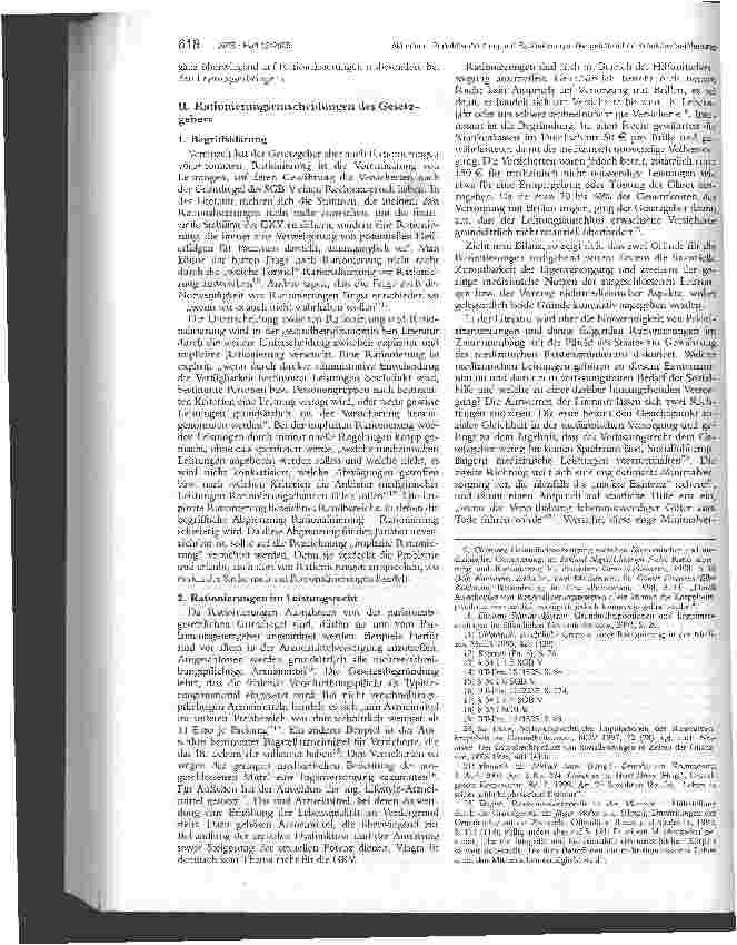 Vorschauseite 2: Prioritätensetzung und Rationierung in der gesetzlichen Krankenversicherung