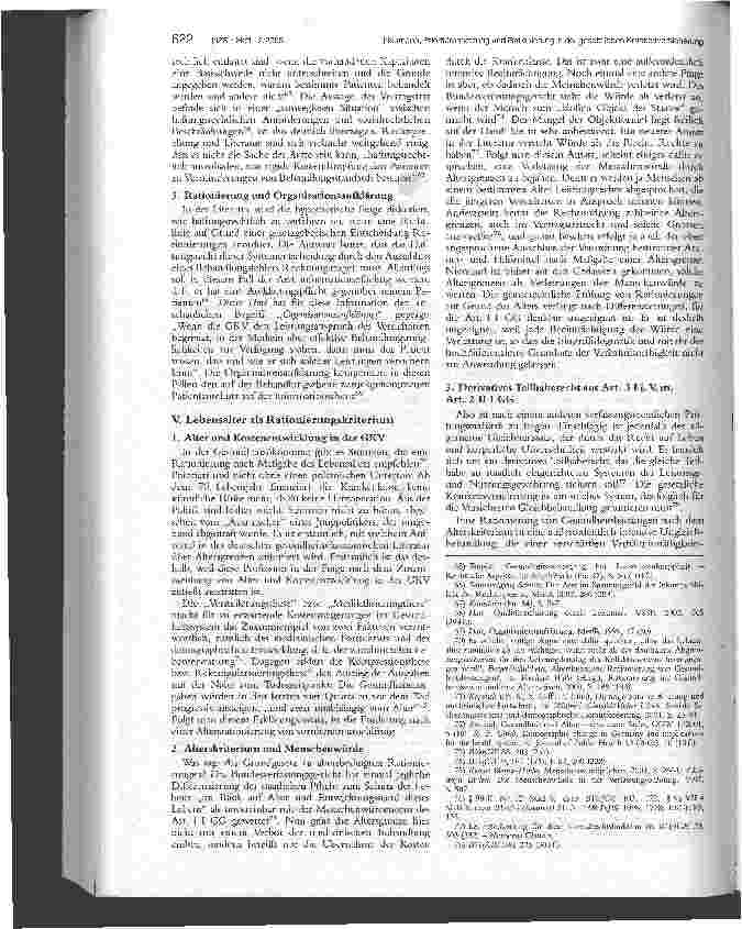 Vorschauseite 6: Prioritätensetzung und Rationierung in der gesetzlichen Krankenversicherung