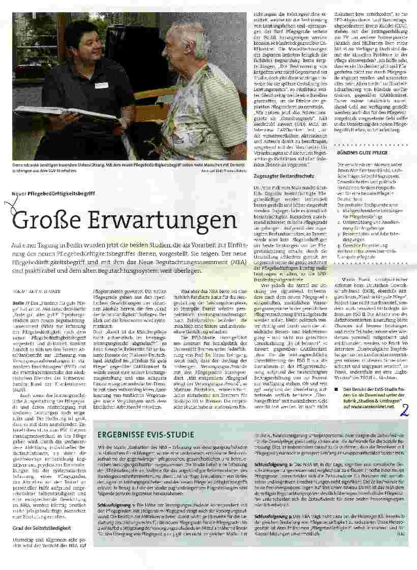 Vorschauseite 1: Große Erwartungen