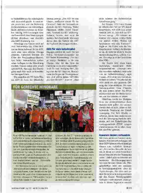 Vorschauseite 2: Der Vorstand bleibt im Amt