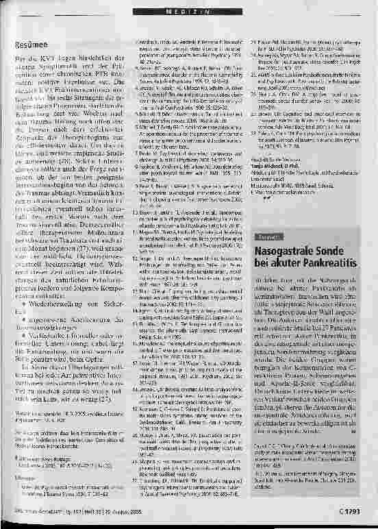 Vorschauseite 4: Frühzeitige psychologische Interventionen nach Traumatisierung