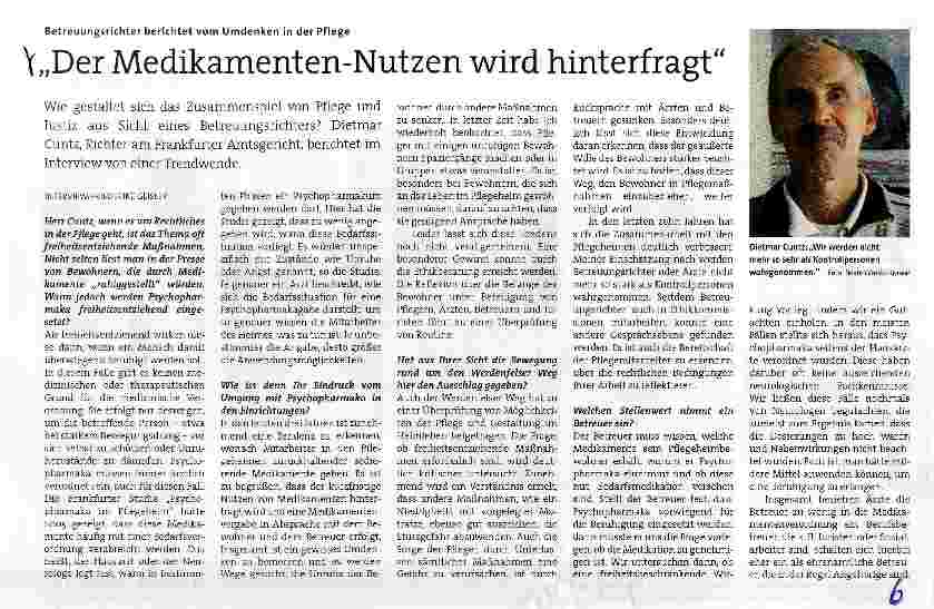 Vorschauseite 1: Der Medikamenten-Nutzen wird hinterfragt