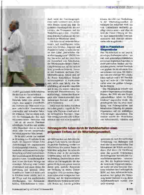 Vorschauseite 2: Zunächst einmal Führungsaufgabe