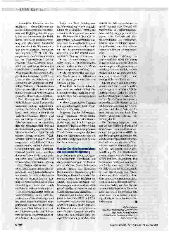 Vorschauseite 3: Zunächst einmal Führungsaufgabe