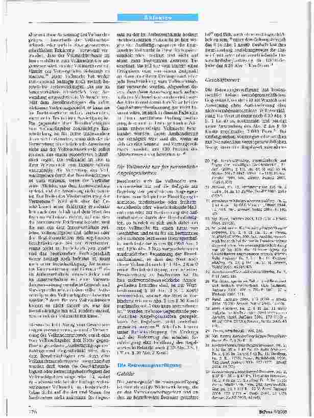Vorschauseite 3: Die Generalund Vorsorgevollmacht mit Betreuungsund Patientenverfügung als Vorsorgemaßnahmen und ihre Kosten