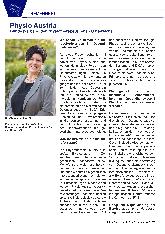 Vorschauseite 1: Physio Austria Bundesverband der Physiotherapeutinnen Österreichs