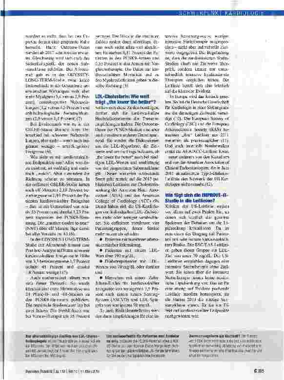 Vorschauseite 2: Neuer Schwung für ein altes Therapieprinzip?