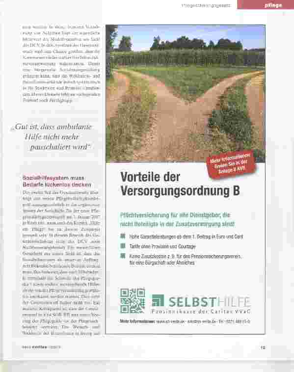 Vorschauseite 2: Kommunen könnten Schlüsselrolle in der Pflege spielen