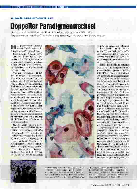 Vorschauseite 1: Doppelter Paradigmenwechsel