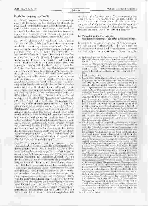 Vorschauseite 2: Plädoyer für eine konzertierte Revision des Lebensmittelstrofrechts