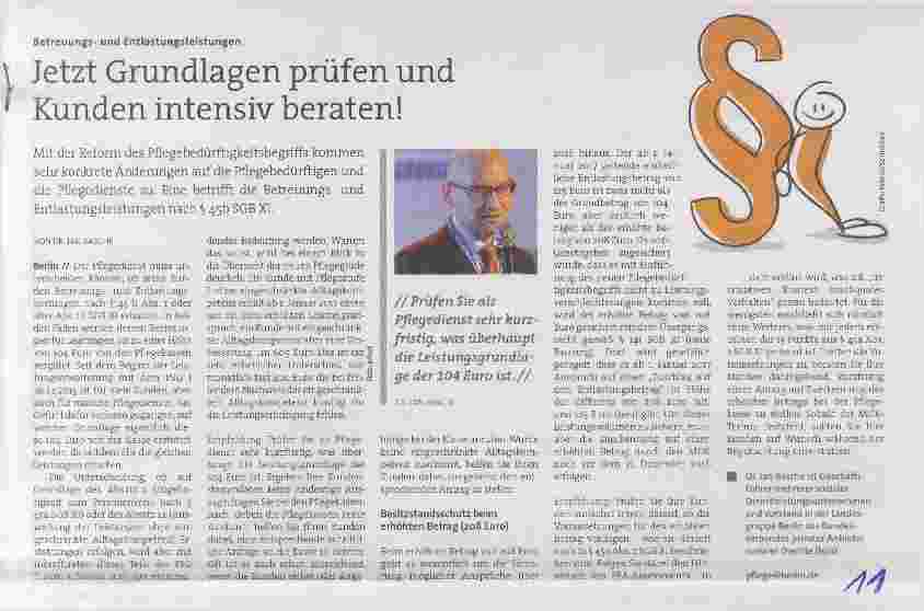 Vorschauseite 1: Jetzt Grundlagen prüfen und Kunden intensiv beraten!