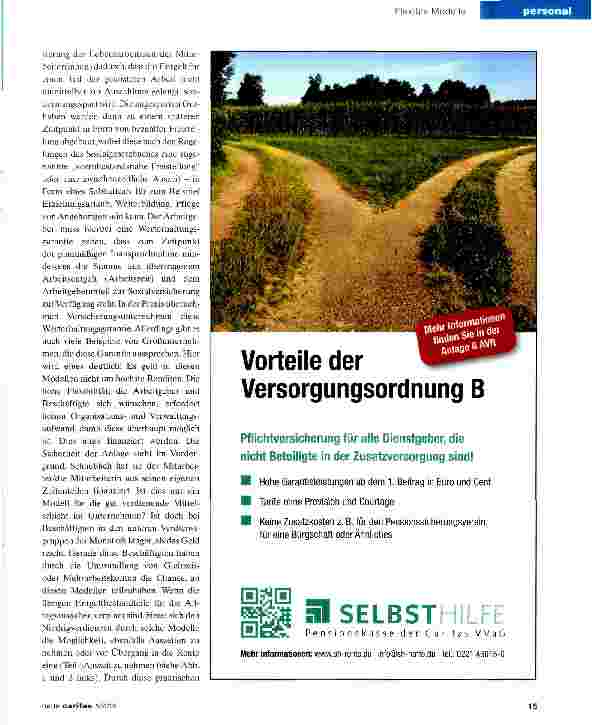 Vorschauseite 4: Die Arbeitszeit muss immer auch zum Leben passen