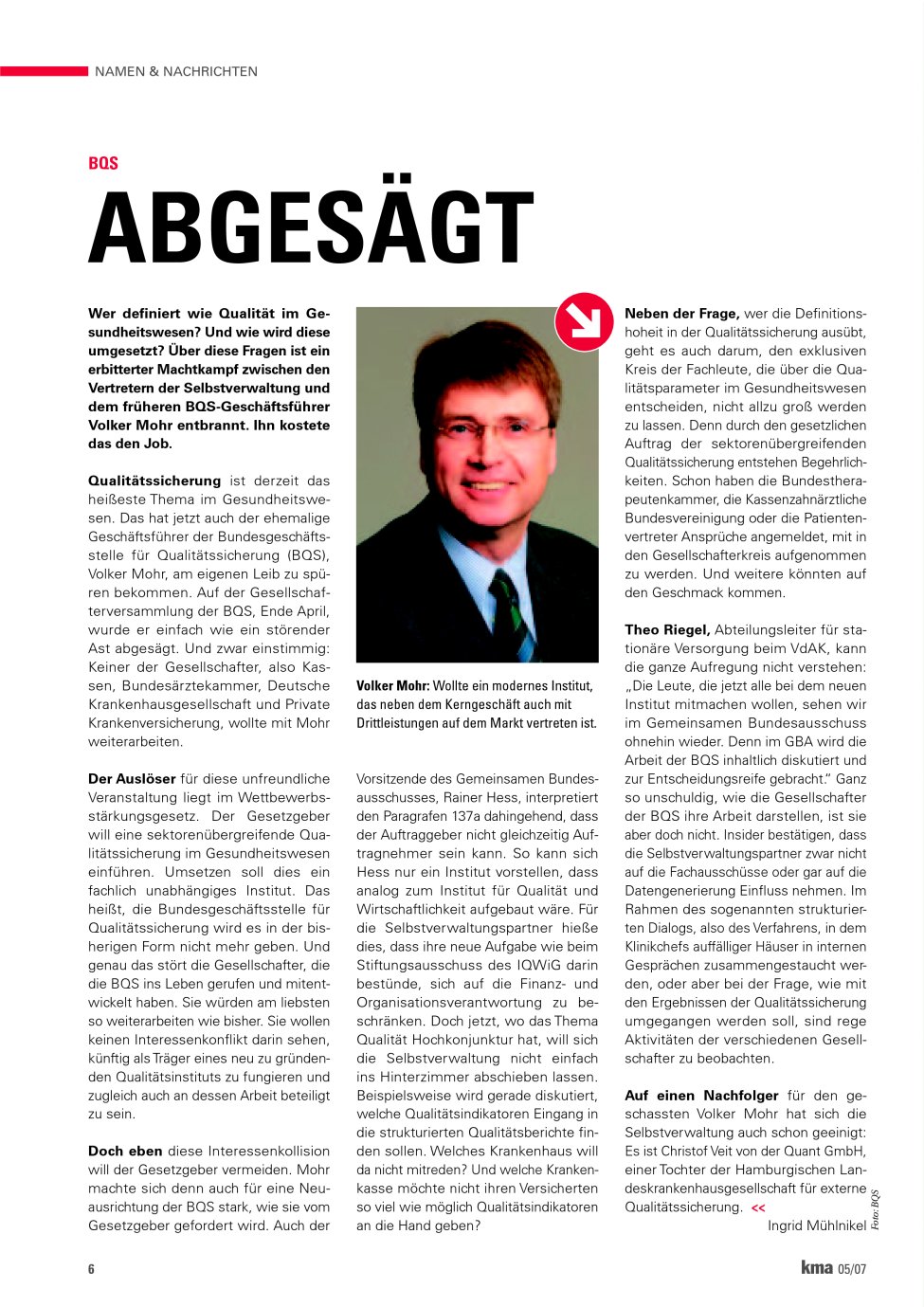 Vorschauseite 1: Abgesägt