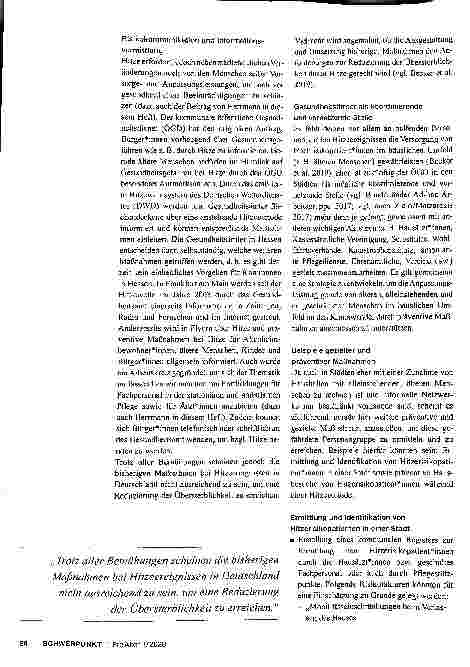Vorschauseite 3: Koordinierte Gesundheitsvorsorge für ältere Menschen in der Stadt.