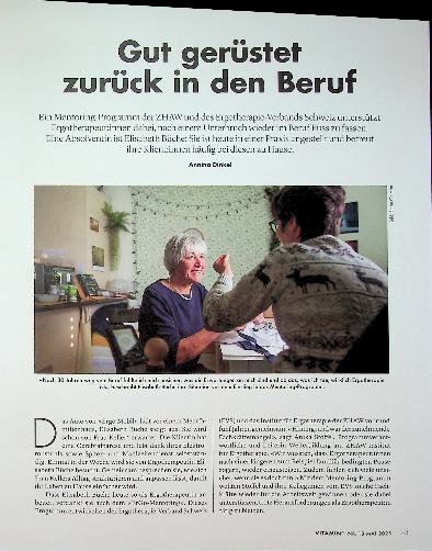 Vorschauseite 1: Gut gerüstet zurück in den Beruf