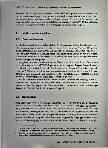 Vorschauseite 3: Implementierung und Evaluation von Videokontakten in der spezialisierten ambulanten pädiatrischen Palliativversorgung