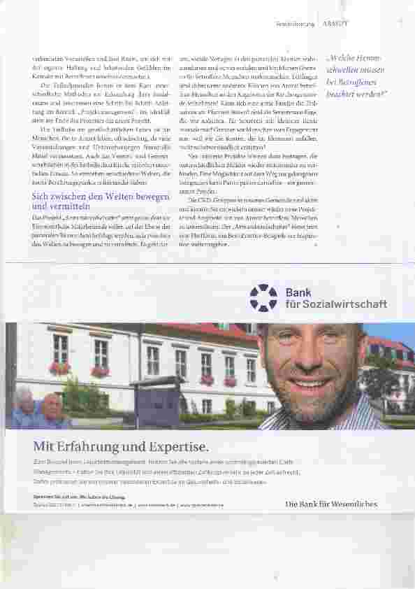 Vorschauseite 3: Kundschafter nehmen Armut neu in den Blick