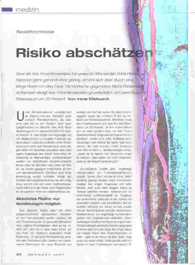 Vorschauseite 1: Risiko abschätzen