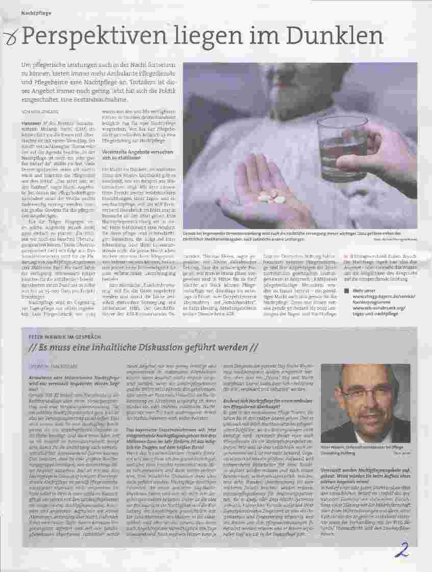 Vorschauseite 1: Perspektiven liegen im Dunklen