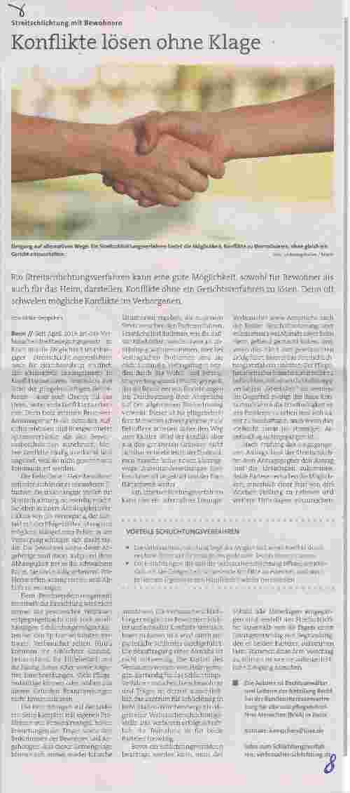 Vorschauseite 1: Konflikte lösen ohne Klage