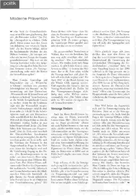 Vorschauseite 2: Was kann sie, was kostet sie?