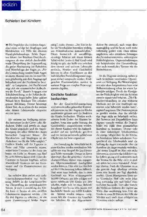 Vorschauseite 5: Augen gerade aus