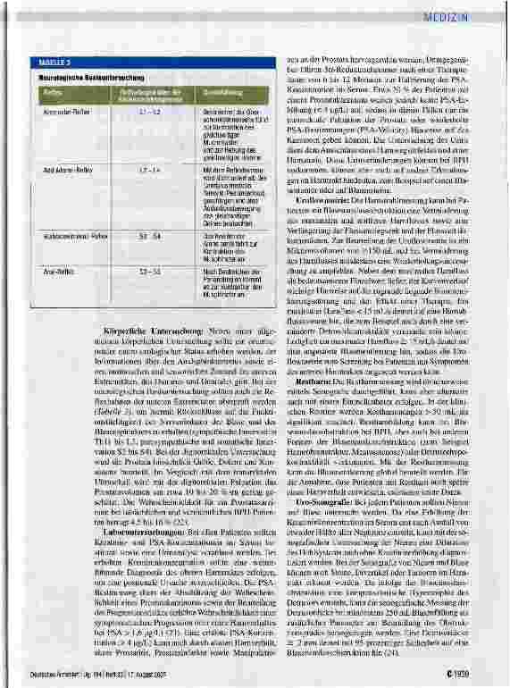 Vorschauseite 6: Terminologie und Diagnostik des benignen Prostatasyndroms