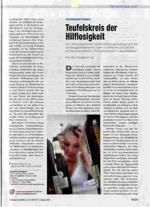 Vorschauseite 1: Teufelskreis der Hilflosigkeit