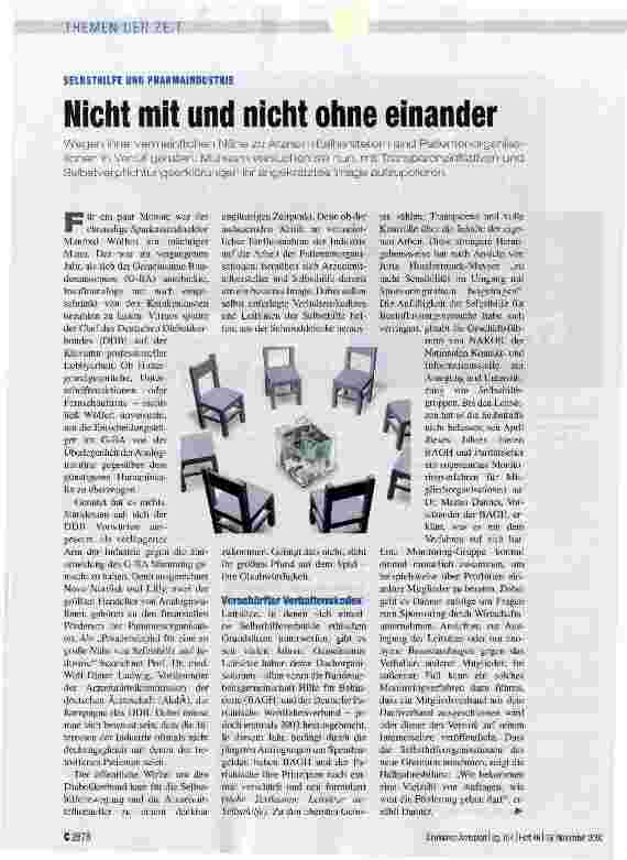 Vorschauseite 1: Nicht mit und nicht ohne einander