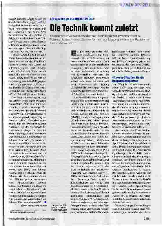 Vorschauseite 4: Nicht mit und nicht ohne einander