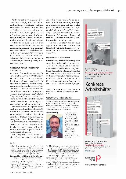 Vorschauseite 3: Transparente Psychiatrie: Sicherheit durch Benchmarking