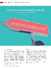 Vorschauseite 1: Die missverstandene Empfindsamkeit: Vom Umgang mit hochsensiblen Menschen