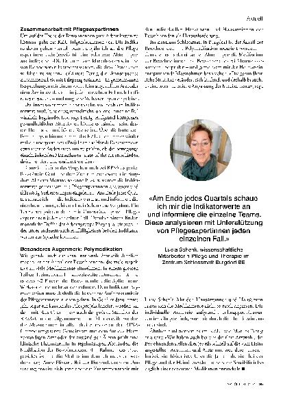 Vorschauseite 4: Über die Pflegequalität reflektieren