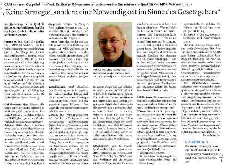 Vorschauseite 1: Keine Strategie, sondern eine Notwendigkeit im Sinne des Gesetzgebers