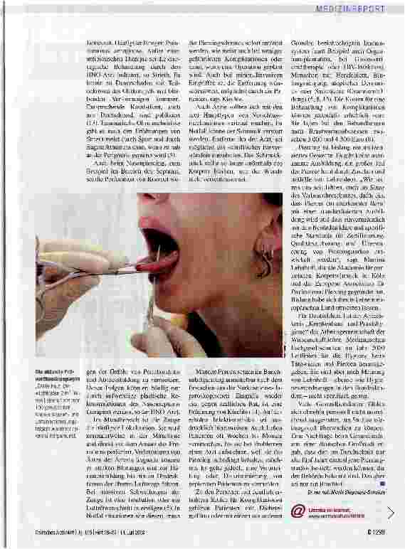 Vorschauseite 3: Unter die Haut: Körperschmuck mit Risiken