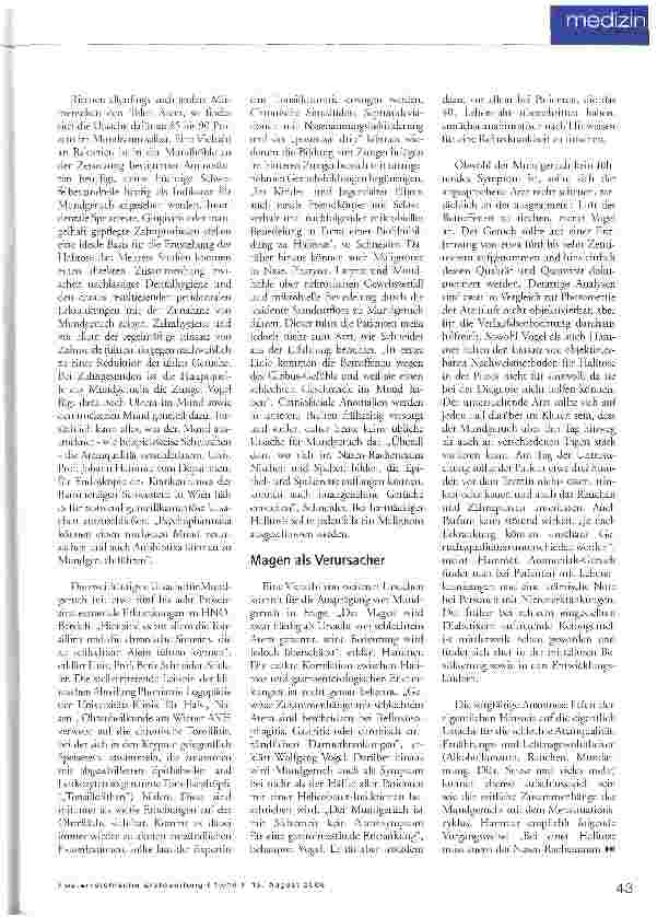 Vorschauseite 2: Ursachensuche mit Hindernissen