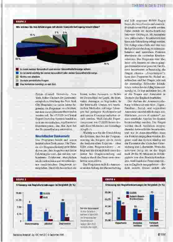 Vorschauseite 2: Chance für eine hochwertige Versorgung