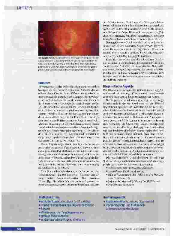Vorschauseite 2: Medikamentöse und chirurgische Therapie des Glaukoms