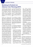 Vorschauseite 1: Beratung im Kontext von Advance Care Planning (ACP)