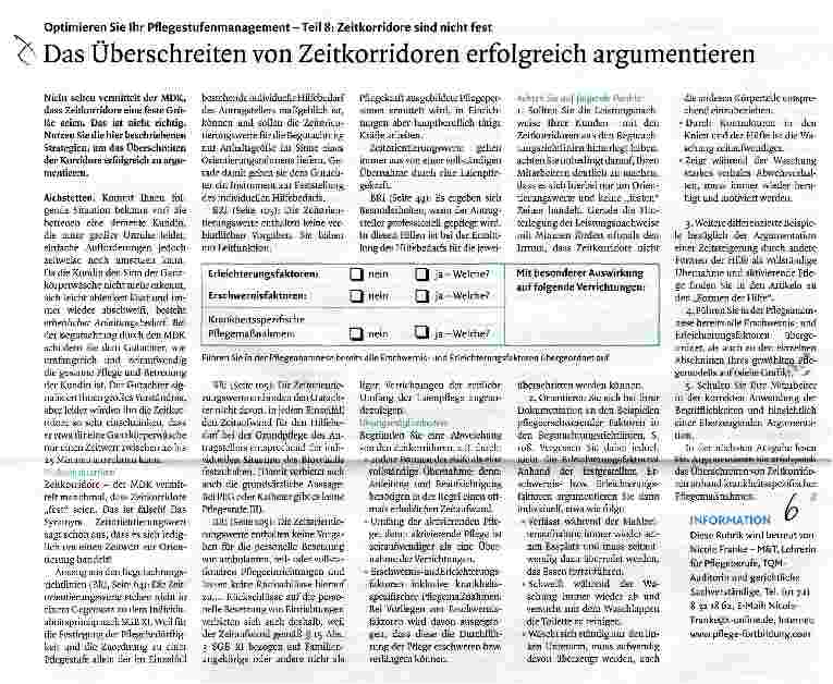 Vorschauseite 1: Das Überschreiten von Zeitkorridoren erfolgreich argumentieren